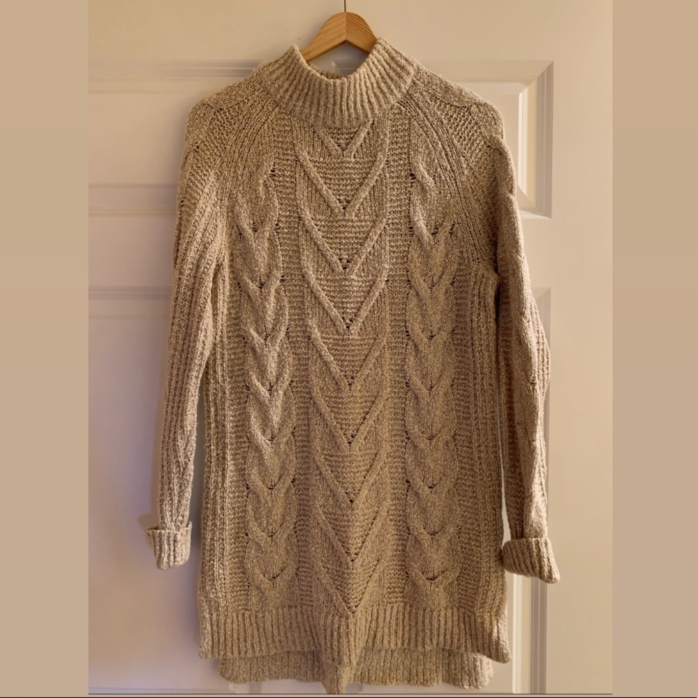Old Navy Tunic-length Sweater, Oatmeal